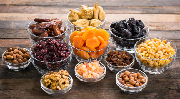 istock Dried fruits and nuts in the bowl 825635962