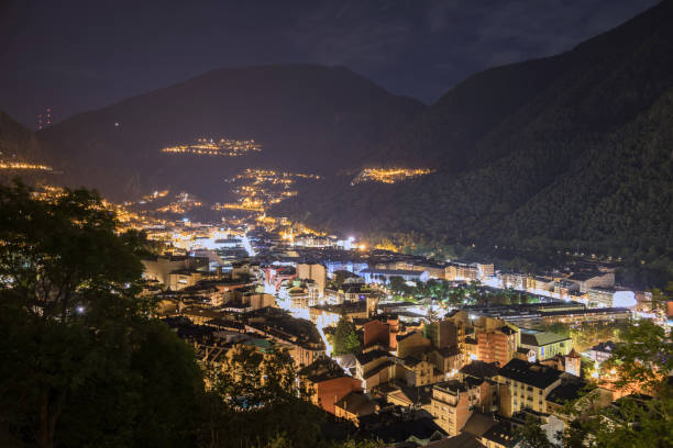istock Andorra ka vella night sky 825651268