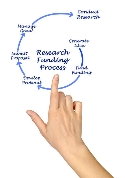 istock Diagram of Research Funding process 825655114