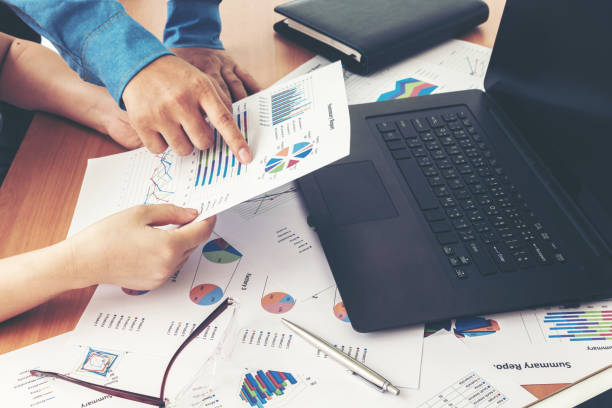 istock Corporate Business Planning with business chart Teamwork Concept 825655606