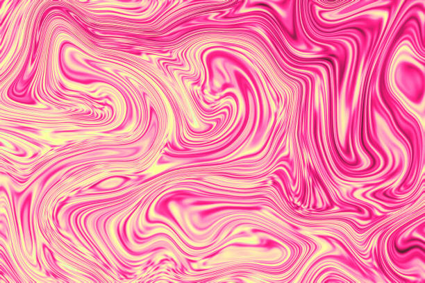 istock Pink marble abstract background. Mesh liquid surface digital illustration. 825658170