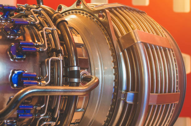istock Engine close-up, tube metal industry construction 825658524