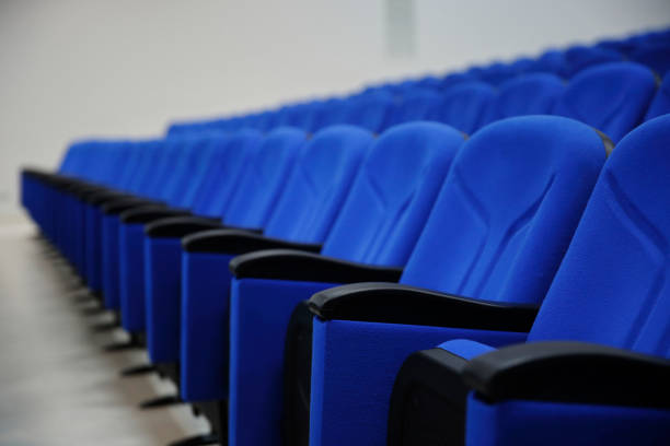 istock Conference Hall Chairs, Community Speech, Speech and Press Meeting 825677340