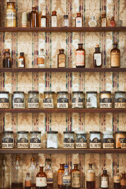 istock Vintage Apothecary Medicine 825710988