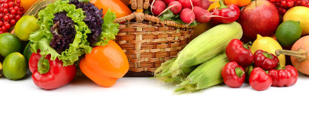 istock composition of fruits and vegetables in basket 825722866