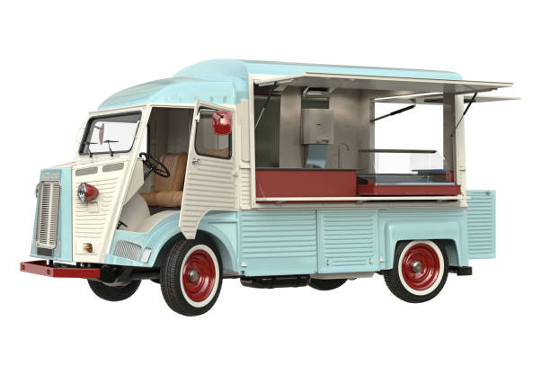 Food car eatery beige