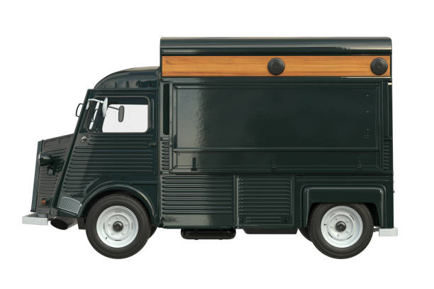 istock Food car, side view 825729974