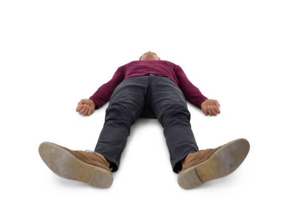 istock Full length of man lying down 825734376