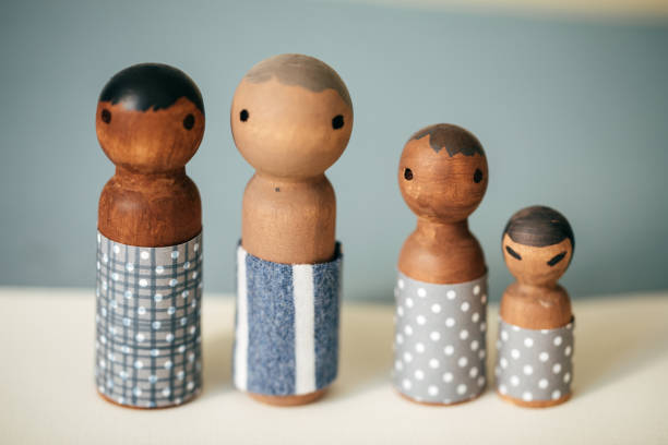 istock Conceptual  multi-ethnic family with kids 825736950