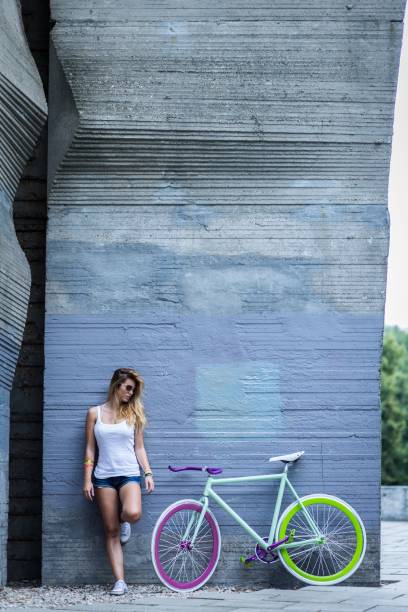 istock Biking in urban style 825738004