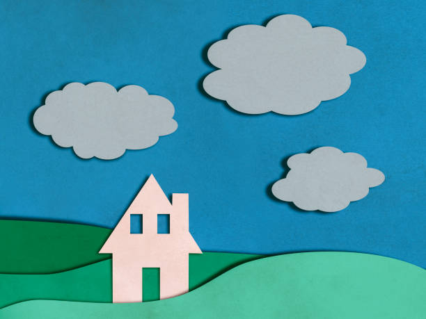 House in the hills landscape photo in Somerset