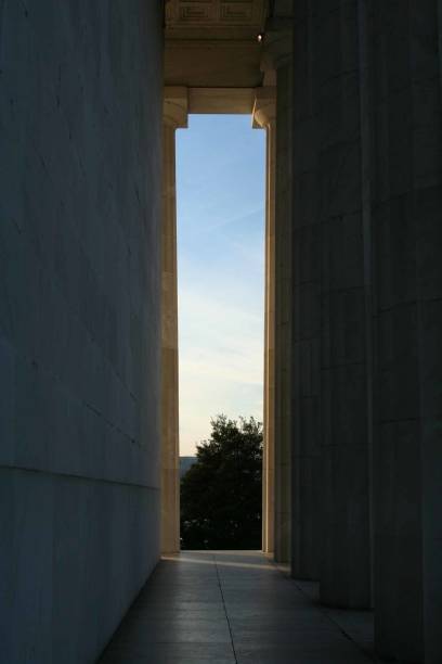 istock The sky through the Lincoln Memorial 825754914