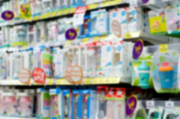 istock Blurred on the shelf baby 825755016