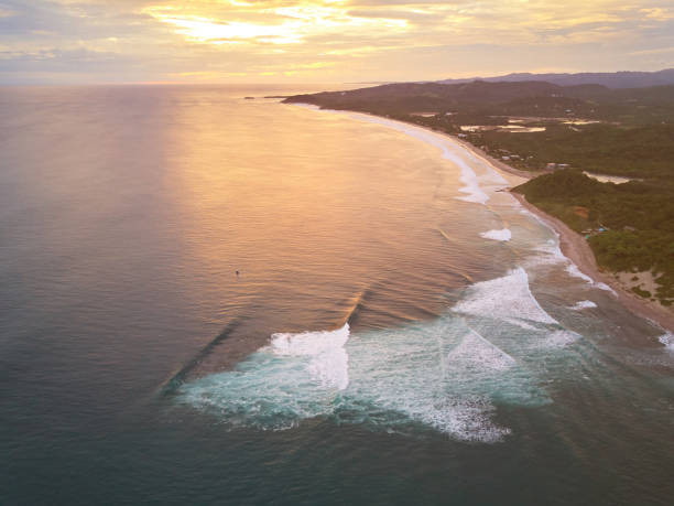 istock Famous bay for surf on Nicaragua 825755476