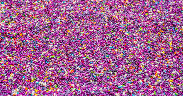 istock Background of colorful sprinkles. Food texture and pattern. 825763058