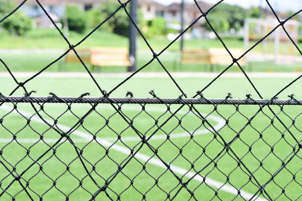 istock Football field net 825774132
