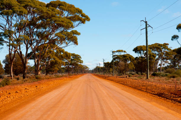 istock Off Road Track in the Outback 825777852