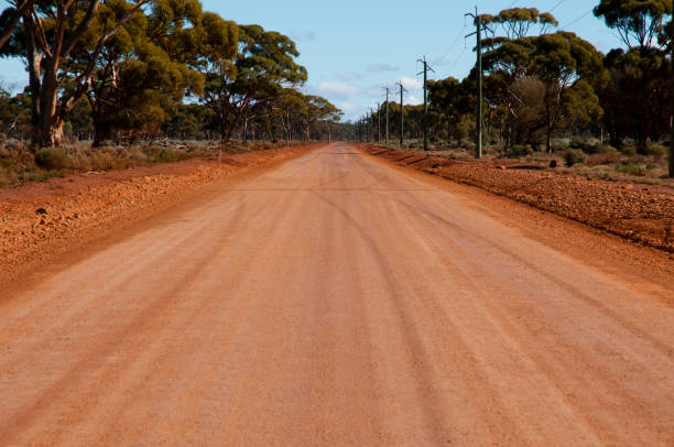 istock Off Road Track in the Outback 825778232