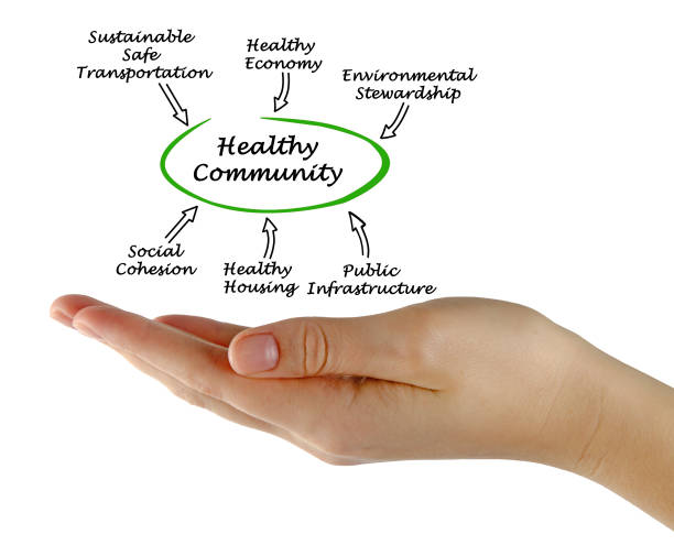 istock Diagram of Healthy Community 825780868