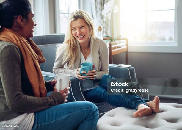 The Best Coffee Is The One We Drink With Friends Stock Photo - Download Image Now - Friendship, Discussion, Domestic Life