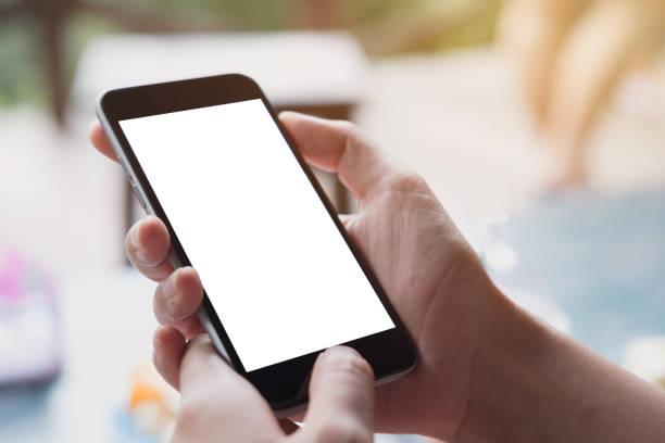 istock Close up Woman hand Using a Smart Phone at cafe coffee shop. 825796866