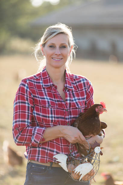 istock Portrait of female farmer 825804062