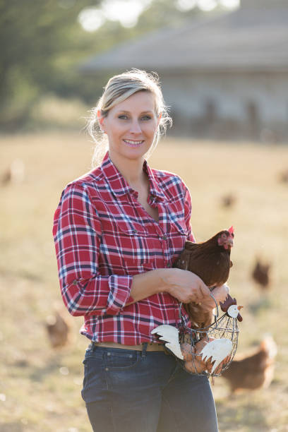 istock Portrait of female farmer 825804070