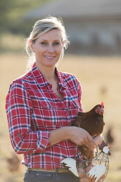 istock Portrait of female farmer 825804076