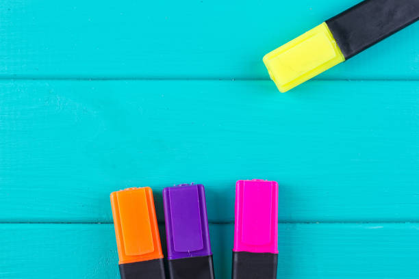 istock Colorful marker pen set 825815066