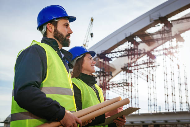 istock Civil engineering in big city 825822418