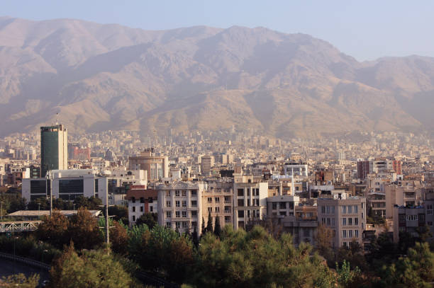 istock View of Tehran city with Alborz mountains on background 825837708
