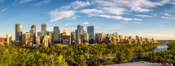 istock City skyline of Calgary with Bow River, Canada 825839702