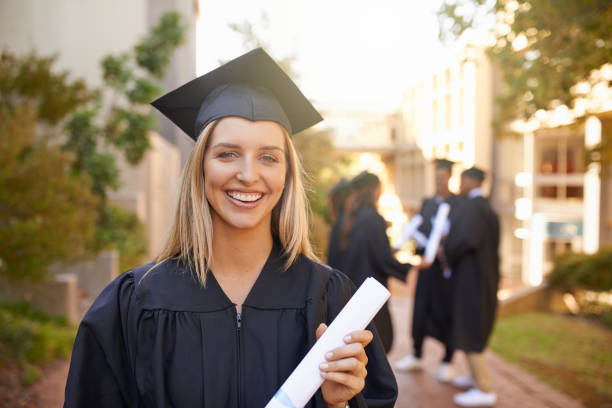 istock I'm finally a graduate! 825845760