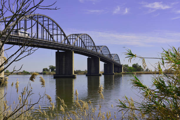 istock Franca village of Xira Bridge 825890784