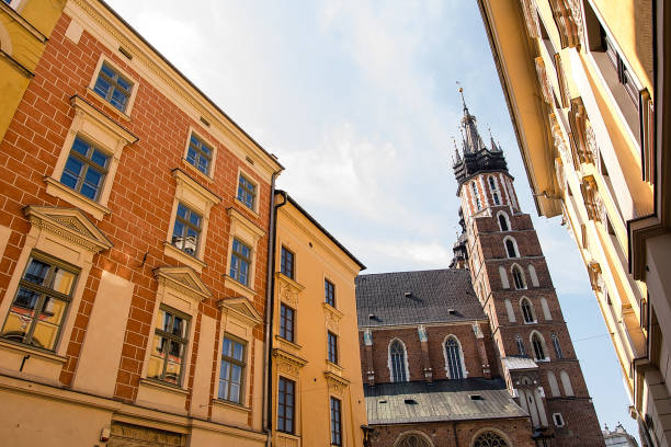 istock Basilica of St. Mary in Krakow (Poland) 825899356