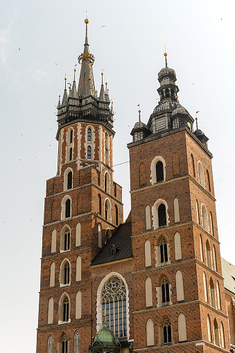 Basilica of St. Mary in Krakow (Poland)