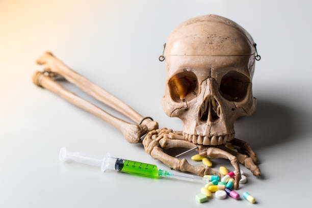 istock Dangerous drugs that affect health. 825902502