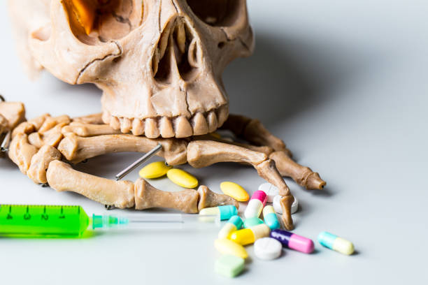 istock Dangerous drugs that affect health. 825902514