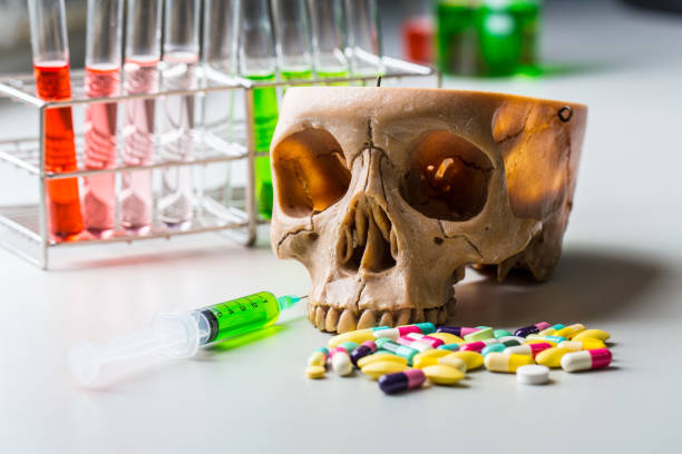 istock Dangerous drugs that affect health. 825902740