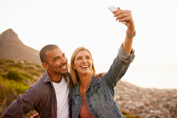istock Smile! We're at the summit 825917084