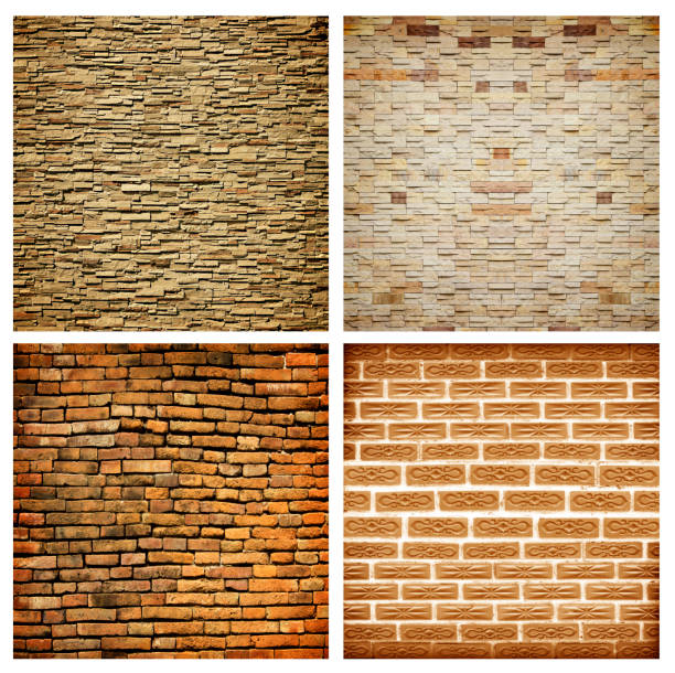 istock Background of old vintage brick wall 825917402