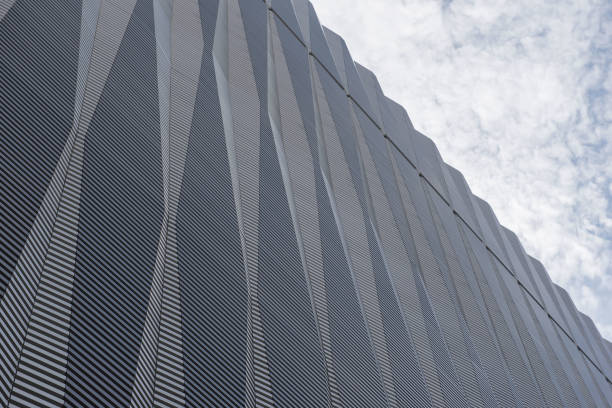 istock Modern pattern of High rise building and sky Background 825919070