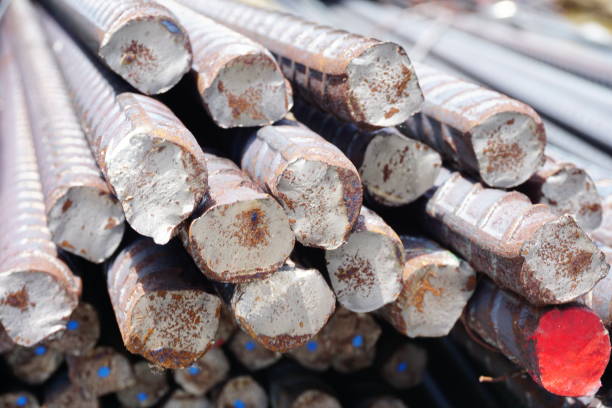 istock Concrete reinforcement steel 825944968
