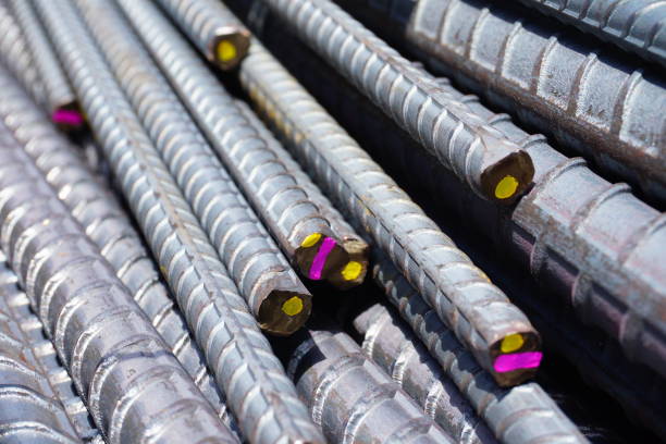 istock Concrete reinforcement steel 825945348