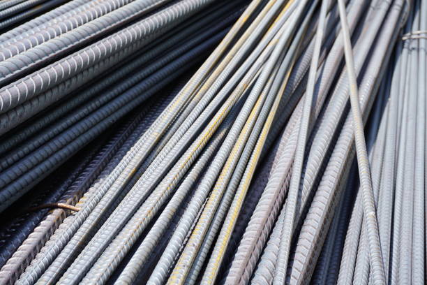 istock Concrete reinforcement steel 825945788