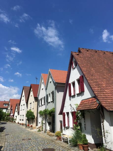istock Street in Old medieval german town 825949612