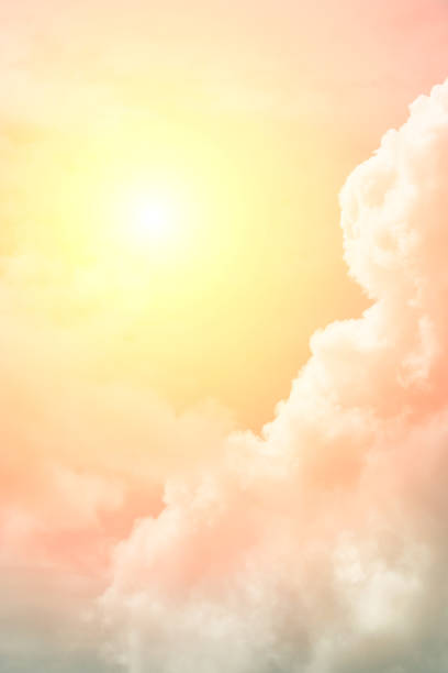 istock Beautiful light from the nature at sunset every day. 825949656