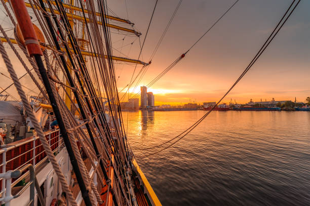 istock Yacht port in Gdynia 825949658