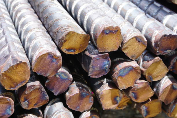 istock Concrete reinforcement steel 825952216