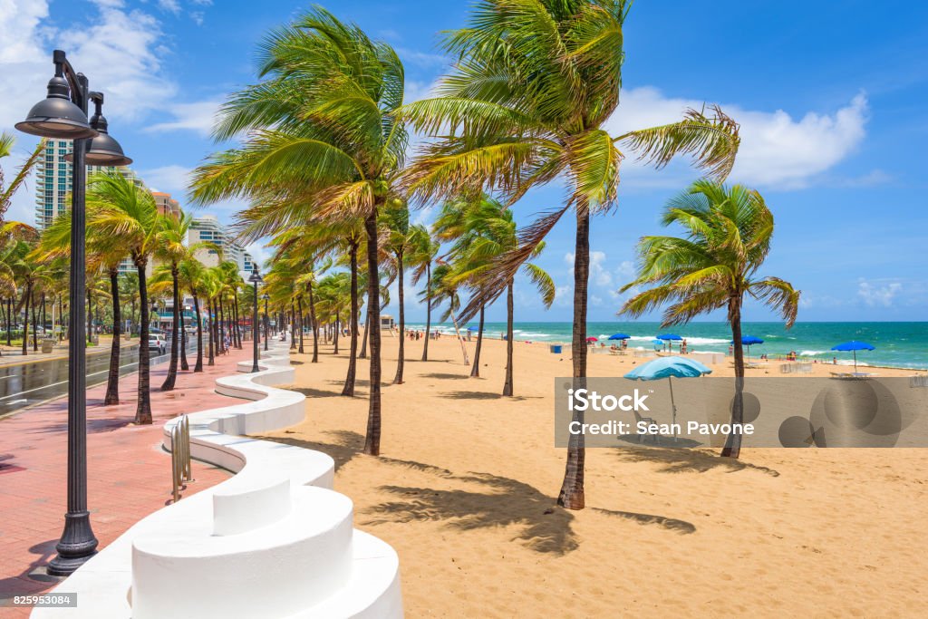 Playa de Fort Lauderdale - Foto de stock de Fort Lauderdale libre de derechos